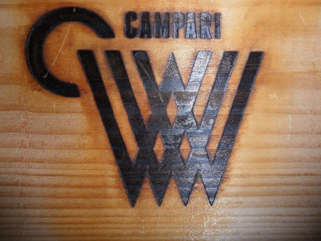 Brandstempel Kampagnen-Motiv Campari-Werkstatt 2016