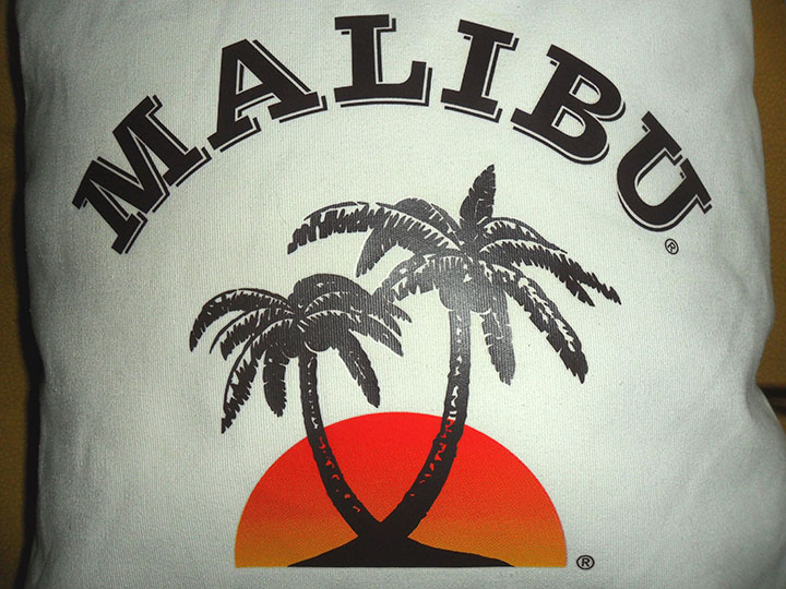 Köper-Kissen „Malibu-Roadshow 2011“