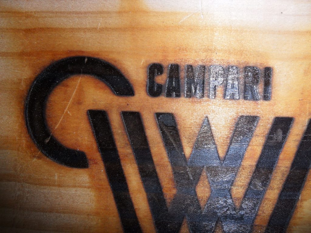 Brandstempel Kampagnen-Motiv Campari-Werkstatt 2016